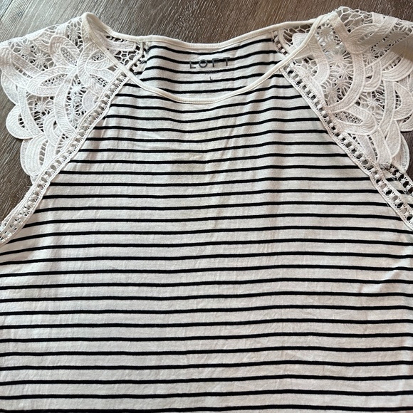 Loft Striped Embellished Tank - Picture 2 of 3